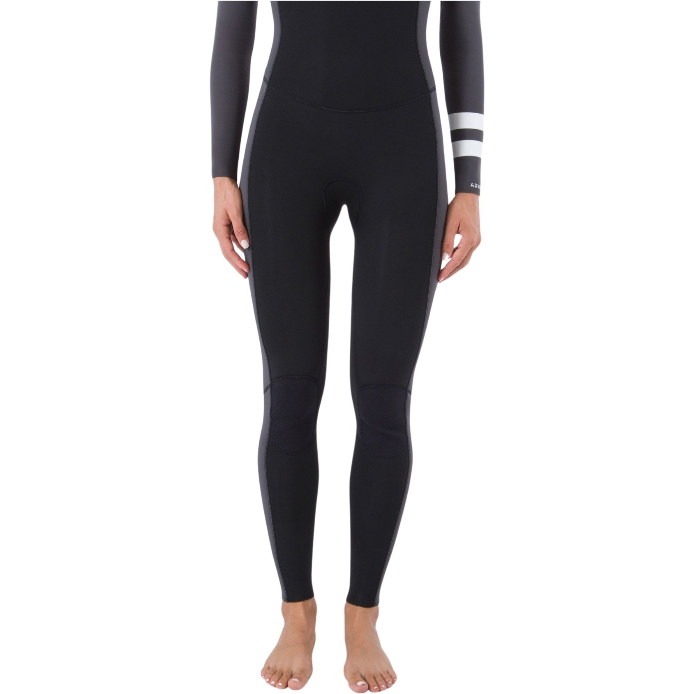 2026 Hurley Womens Advant 4/3mm Chest Zip Wetsuit WFS0013403 - Black